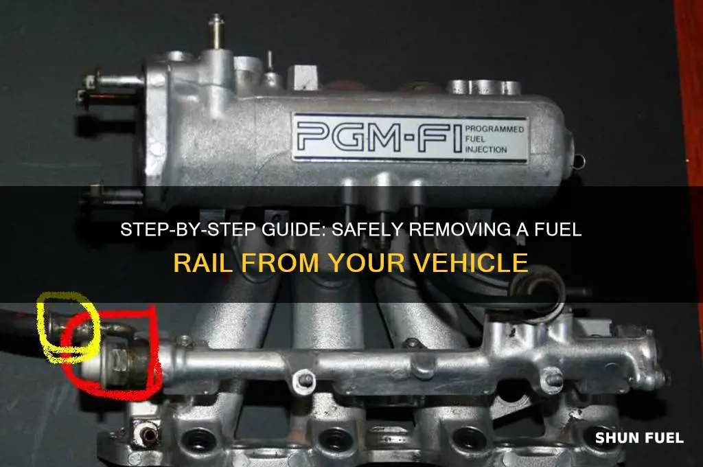 how to remove fuel rail