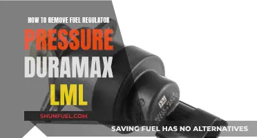 Removing Fuel Regulator Pressure from Your Duramax LML