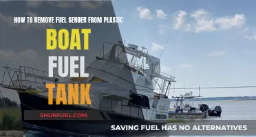 Removing Fuel Sender: Plastic Boat Tank Guide