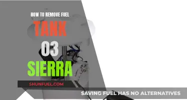 Removing Fuel Tank from 03 Sierra: A Step-by-Step Guide