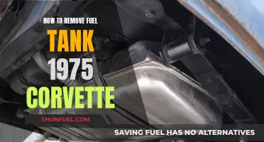 Removing Fuel Tank from a 1975 Corvette: Step-by-Step Guide