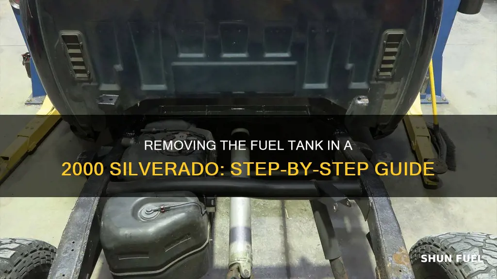 how to remove fuel tank 2000 silverado