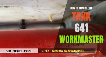 Removing the Fuel Tank on Your 641 Workmaster