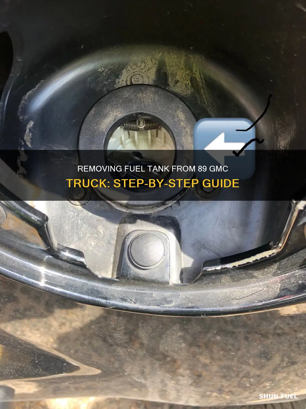how to remove fuel tank 89 gmc truck