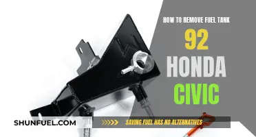 Removing the Fuel Tank in a 92 Honda Civic: Step-by-Step Guide