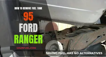 Removing the Fuel Tank in a 95 Ford Ranger: Step-by-Step Guide