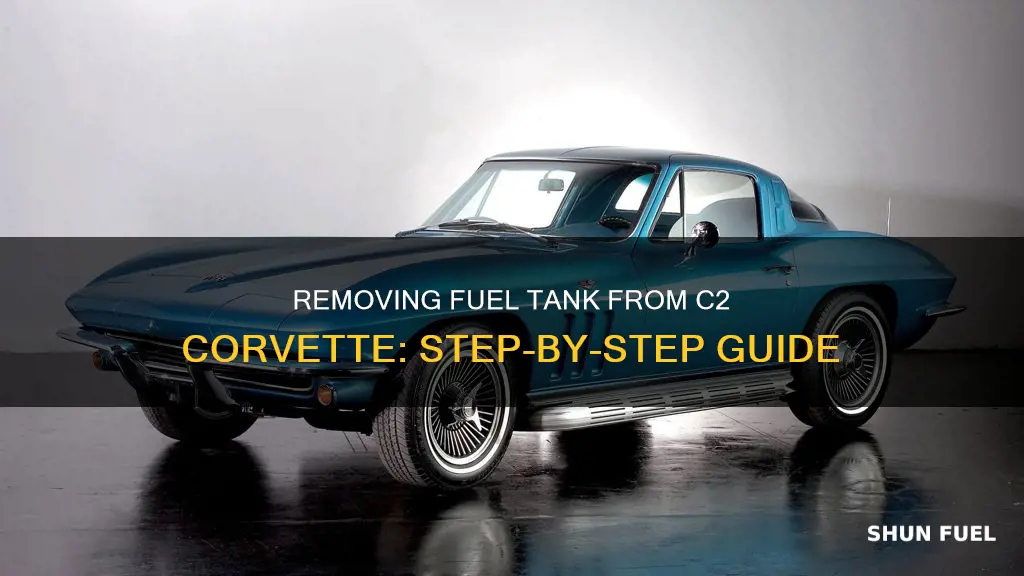 how to remove fuel tank c-2 corvette