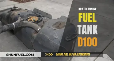 Removing the Fuel Tank from Your D100: A Step-by-Step Guide