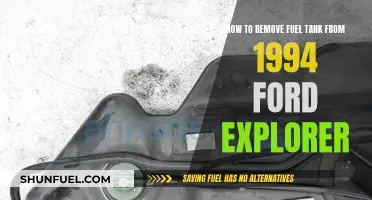 Exploring Ford Explorer: Removing the Fuel Tank