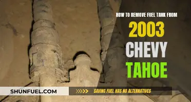 Removing Fuel Tank from 2003 Chevy Tahoe: Step-by-Step Guide
