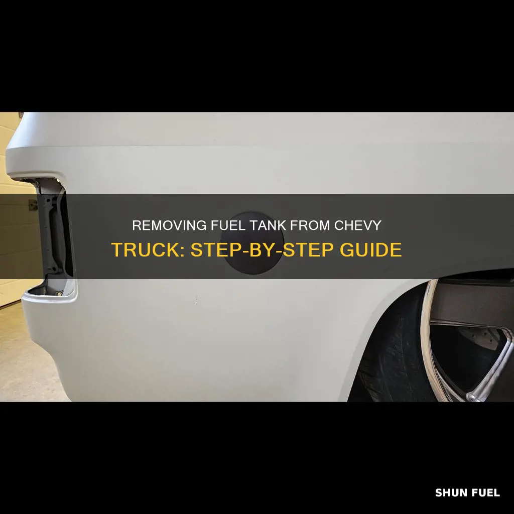how to remove fuel tank from chevy truck