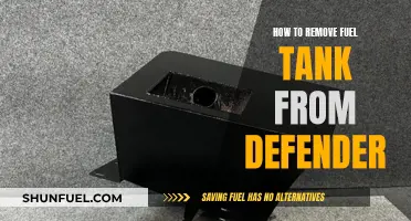 Removing the Fuel Tank from a Defender: Step-by-Step Guide