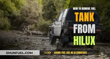Removing Fuel Tank from Hilux: Step-by-Step Guide