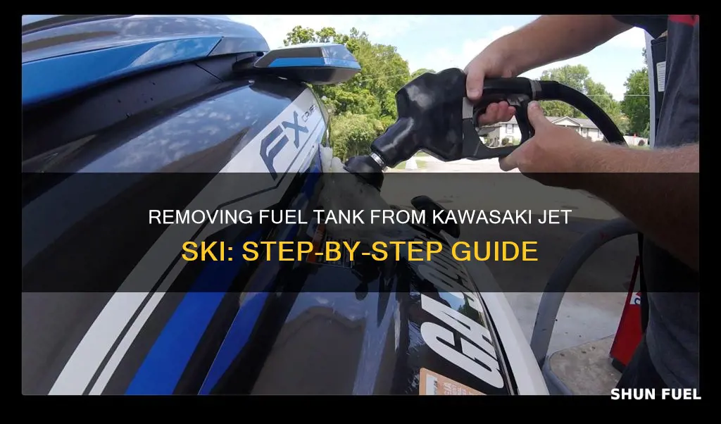 how to remove fuel tank from kawasaki jet ski