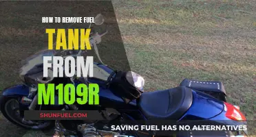 Removing Fuel Tank from M109R: Step-by-Step Guide
