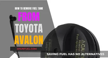 Removing Fuel Tank from Toyota Avalon: Step-by-Step Guide