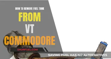 Efficiently Removing the Fuel Tank from Your VT Commodore