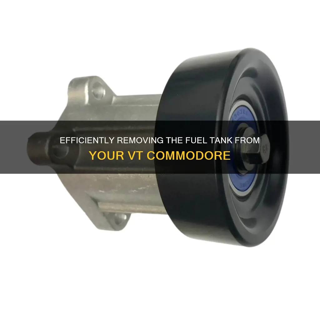 how to remove fuel tank from vt commodore