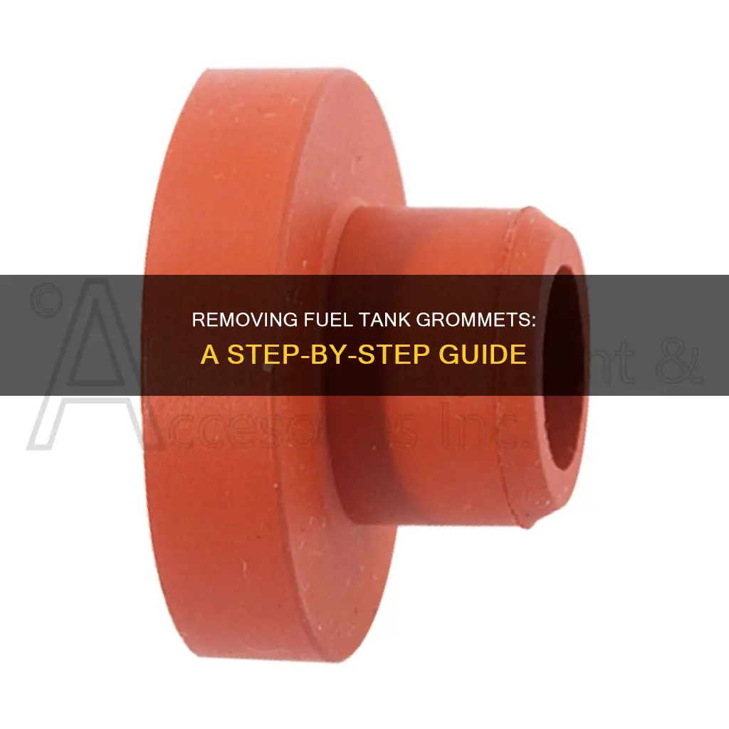 how to remove fuel tank grommet