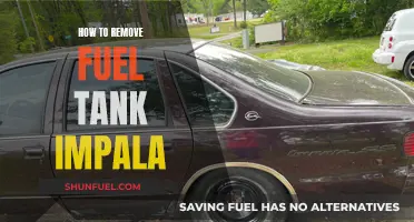 Removing Fuel Tank from Impala: A Step-by-Step Guide