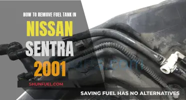 Removing Fuel Tank from Nissan Sentra 2001: Step-by-Step Guide