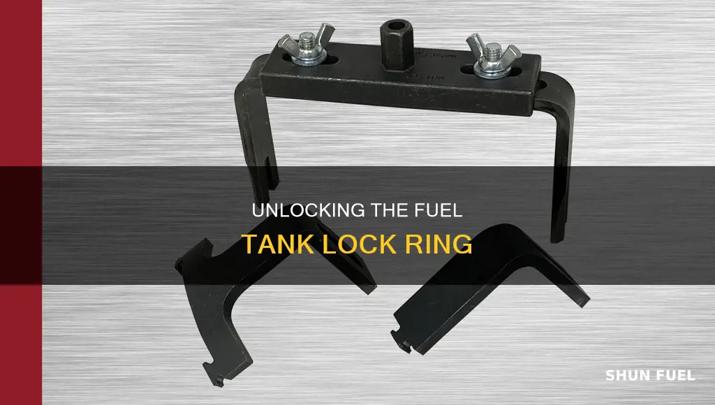 how to remove fuel tank lock ring