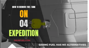 Removing Fuel Tank on 04 Expedition: Step-by-Step Guide
