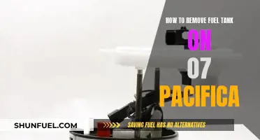 Removing Fuel Tank on '07 Pacifica: Step-by-Step Guide