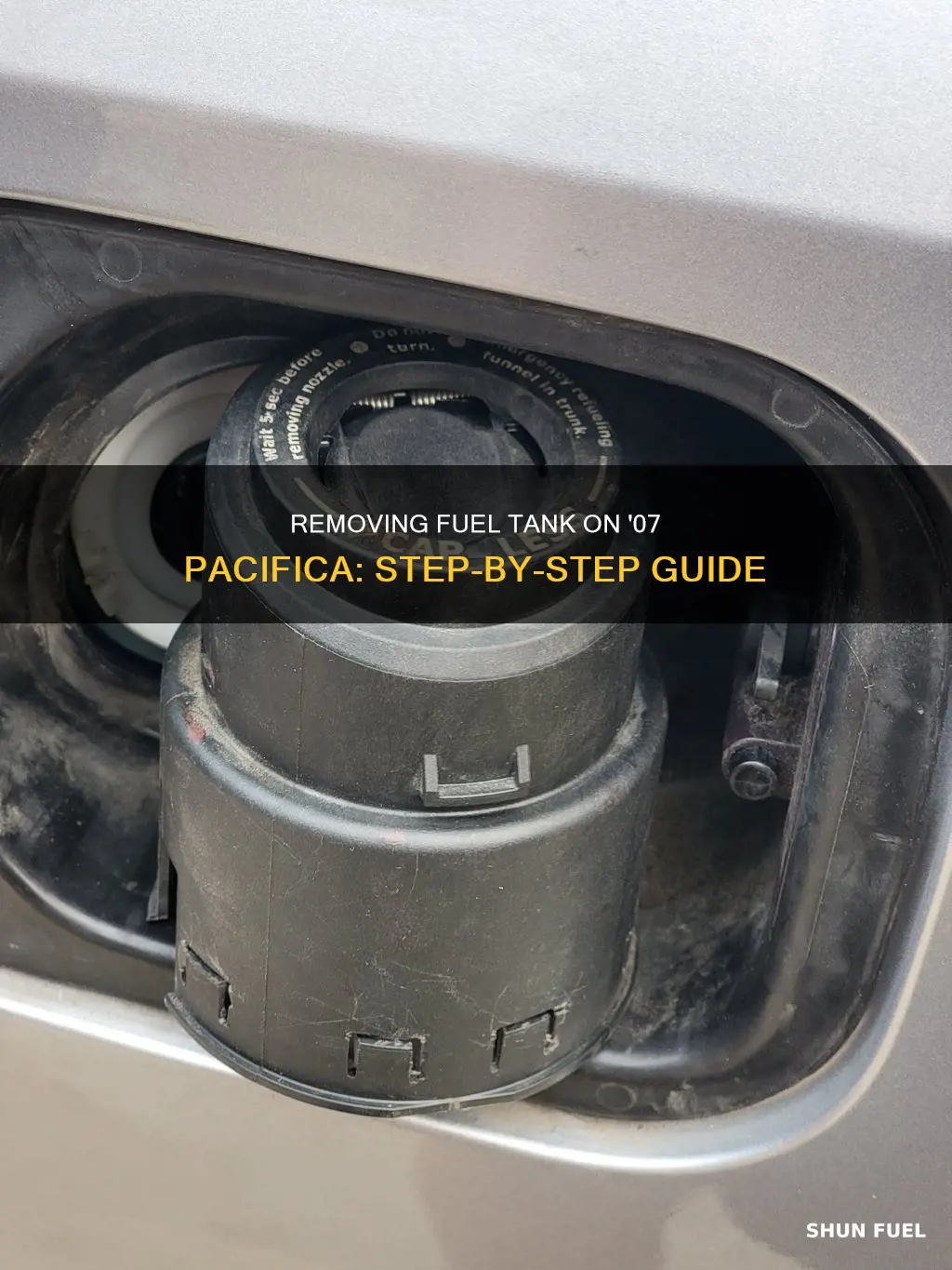 how to remove fuel tank on 07 pacifica