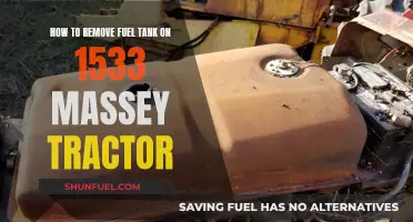 Tractor Maintenance: Removing Fuel Tank on 1533 Massey