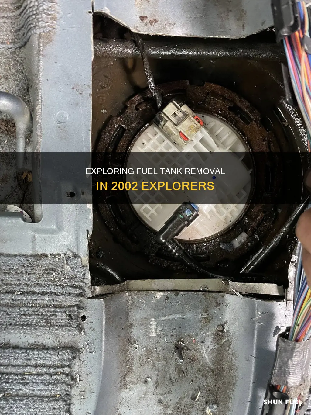 how to remove fuel tank on 2002 explorer
