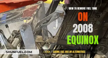 Efficiently Removing Your 2008 Equinox Fuel Tank