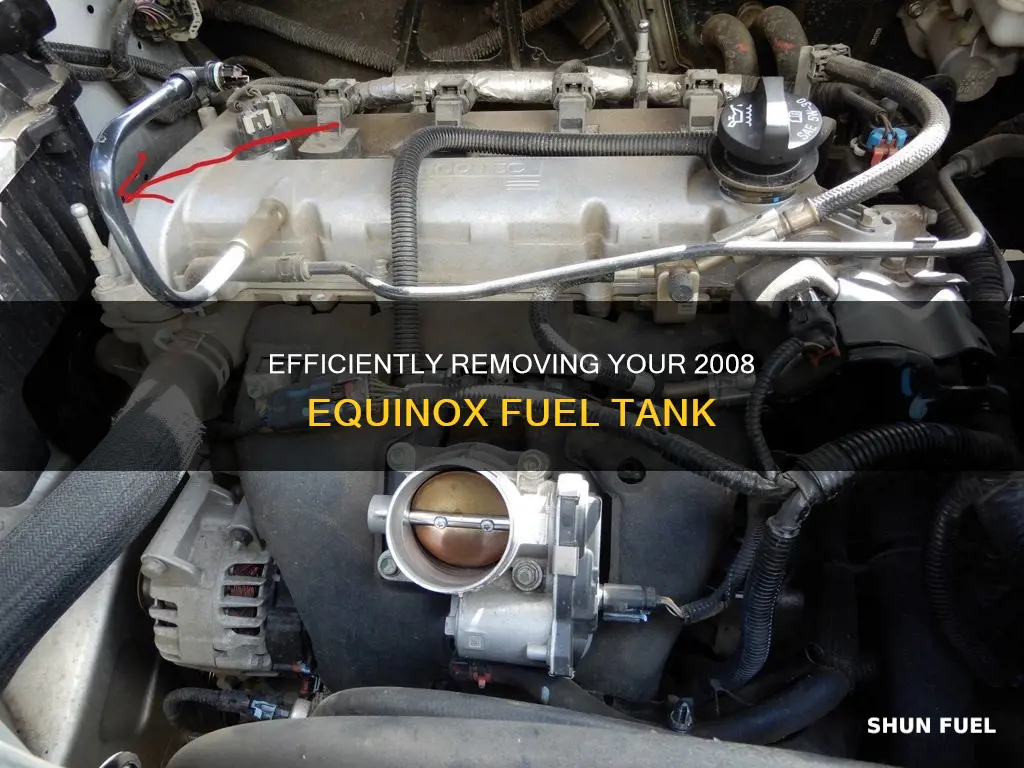 how to remove fuel tank on 2008 equinox
