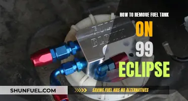 Removing the Fuel Tank on a 99 Eclipse: Step-by-Step Guide