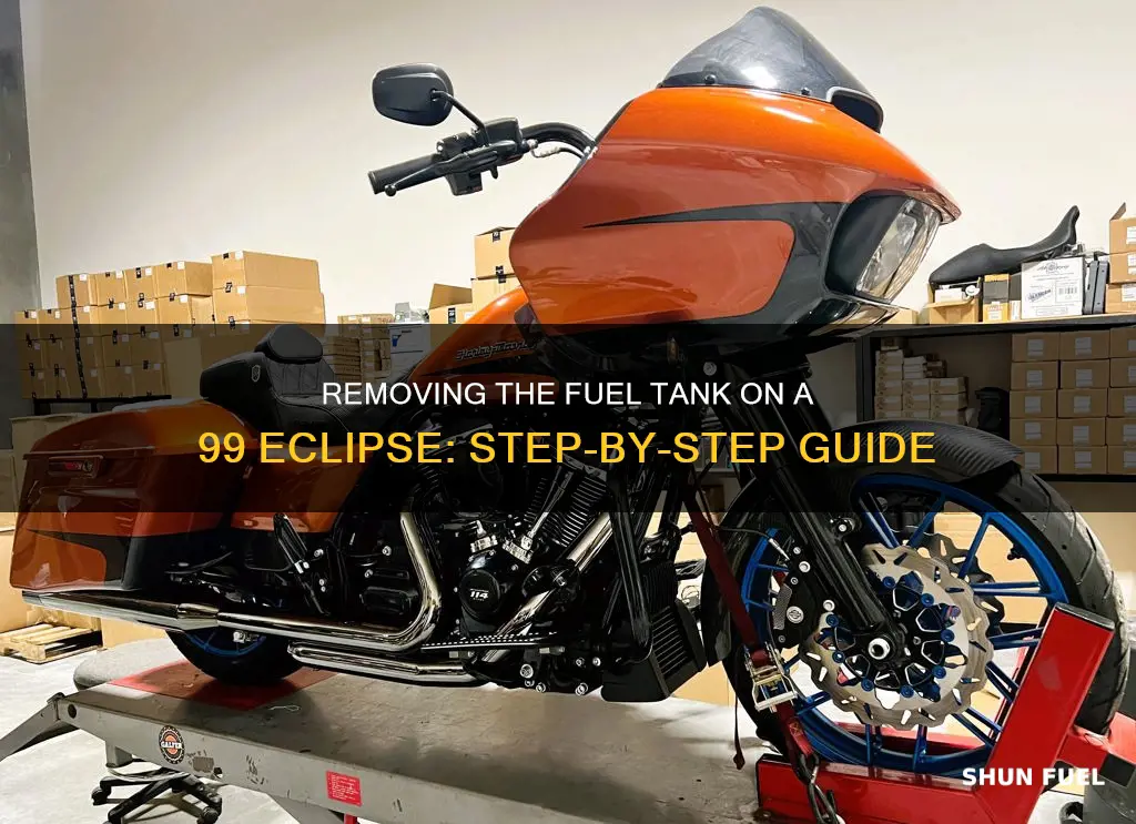 how to remove fuel tank on 99 eclipse