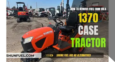Removing Fuel Tank on a 1370 Case Tractor: Step-by-Step Guide