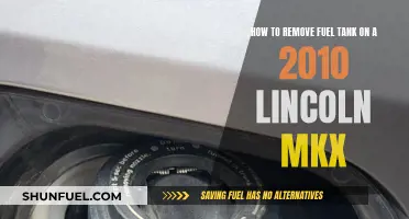 Removing Fuel Tank from 2010 Lincoln MKX: Step-by-Step Guide