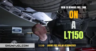 Removing the Fuel Tank on a LT150: Step-by-Step Guide