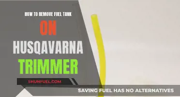 Removing Husqvarna Trimmer Fuel Tank: A Step-by-Step Guide