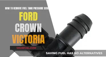 Removing Ford Crown Vic Fuel Tank Pressure Sensor