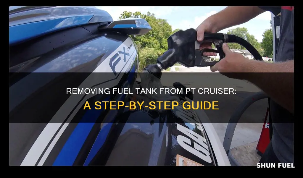 how to remove fuel tank pt cruiser