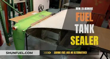 Efficiently Removing Fuel Tank Sealant