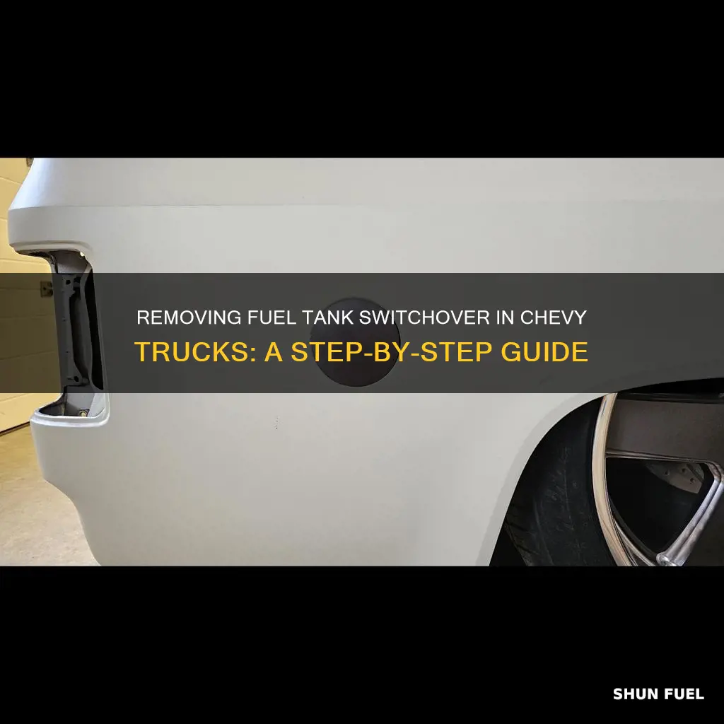 how to remove fuel tank switchover on chevy truck