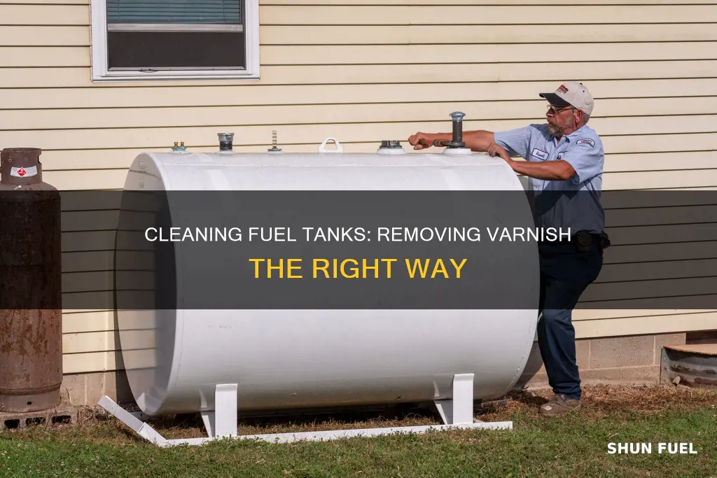 how to remove fuel tank varnish