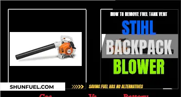 Backpack Blower Fuel Tank Vent: Removal Guide