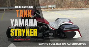 Removing Yamaha Stryker's Fuel Tank: A Step-by-Step Guide