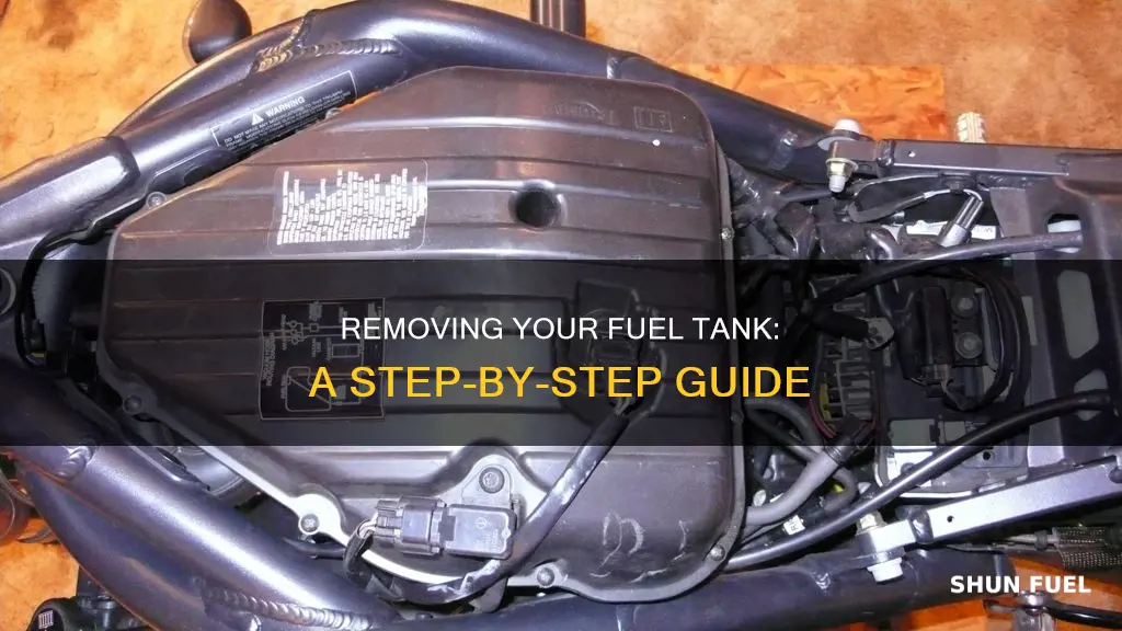 how to remove fuel tank