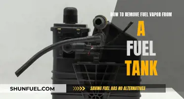 Efficiently Removing Fuel Vapor from Your Tank