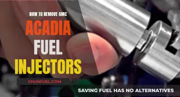 Removing Fuel Injectors from GMC Acadia: Step-by-Step Guide