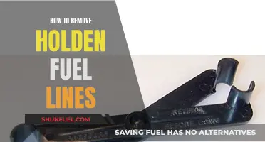 Removing Holden Fuel Lines: A Step-by-Step Guide